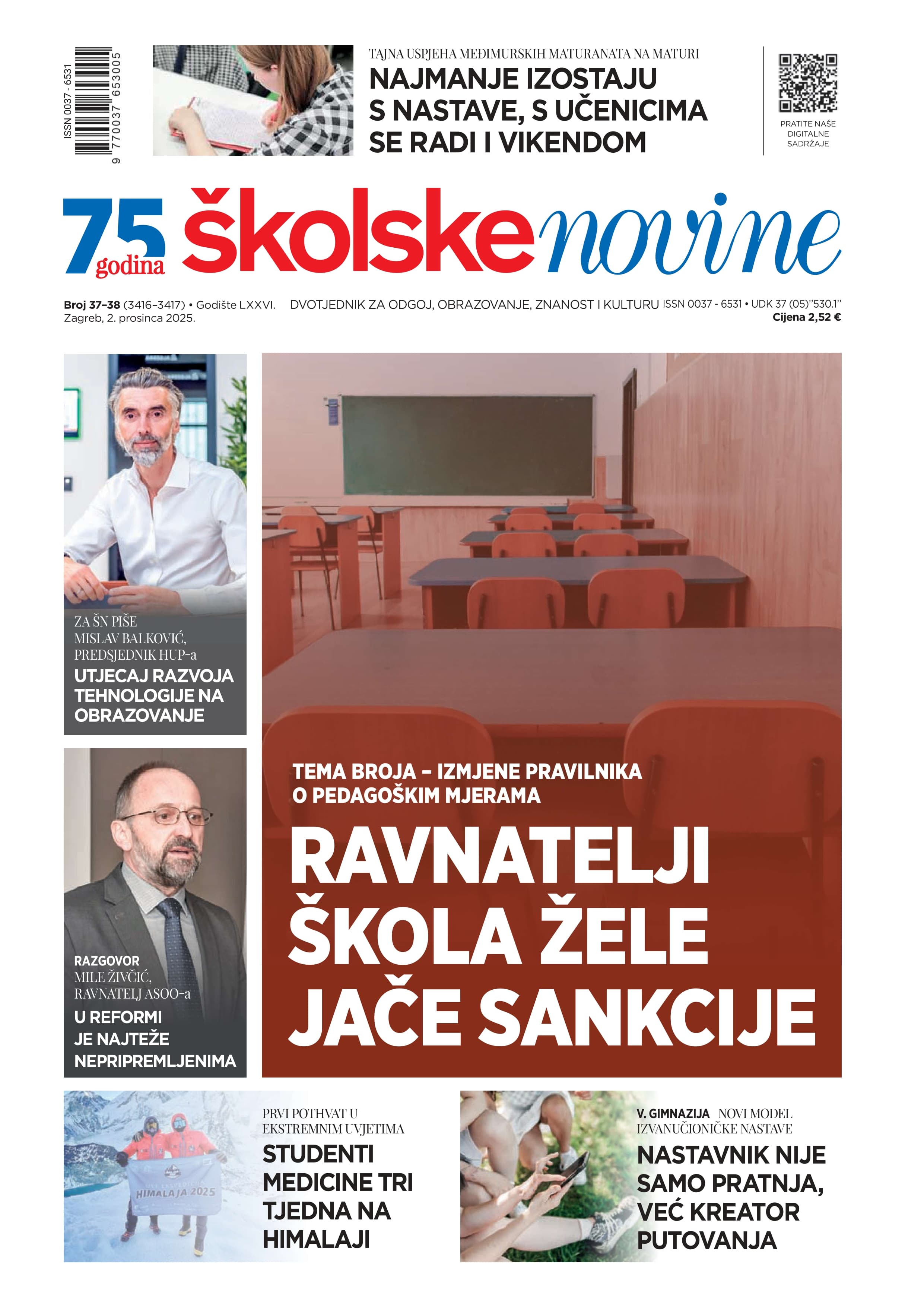 Ravnatelji škola žele jače sankcije
