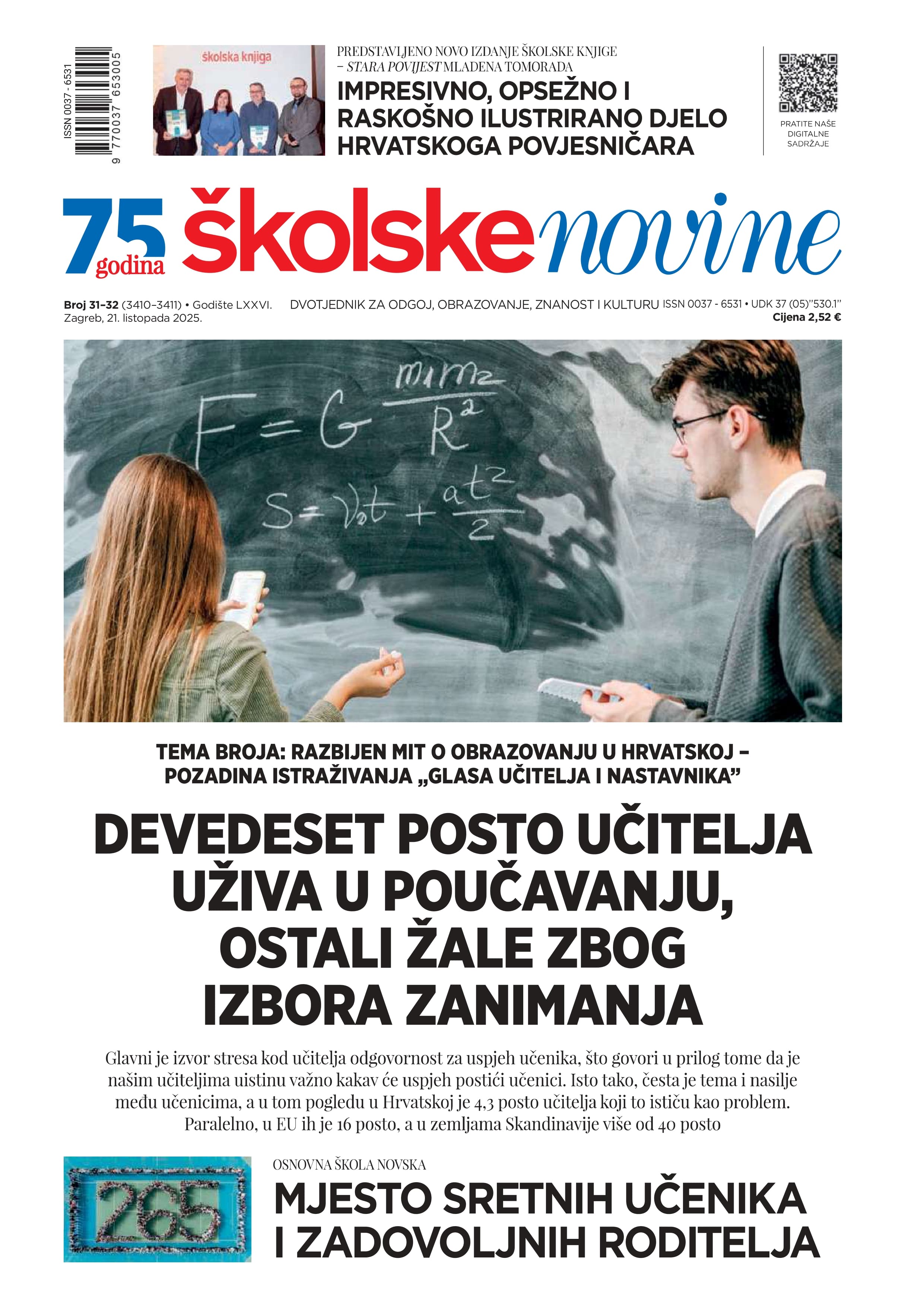 Devedeset posto učitelja uživa u poučavanju, ostali žale zbog
izbora zanimanja