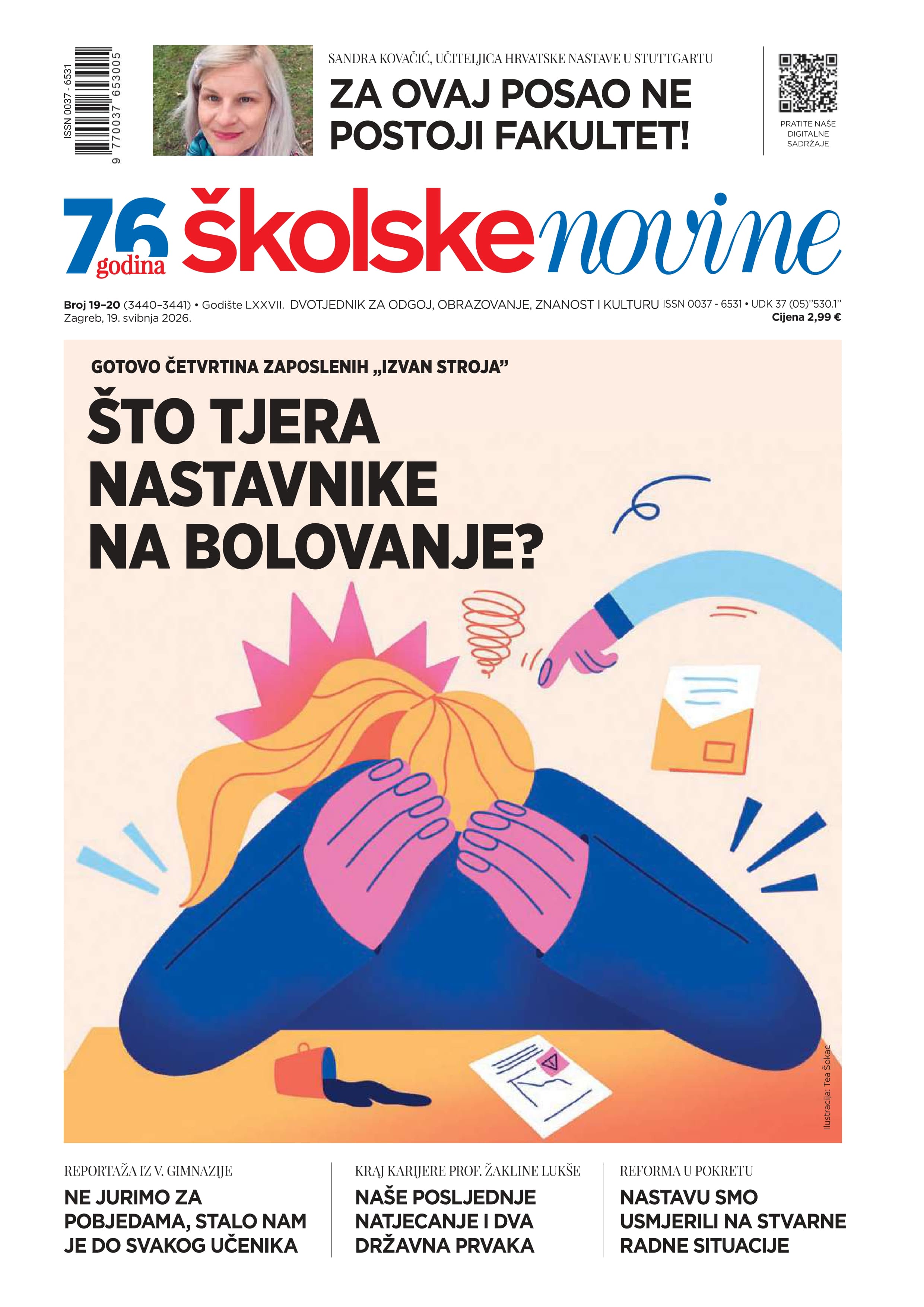 Što tjera nastavnike na bolovanje?