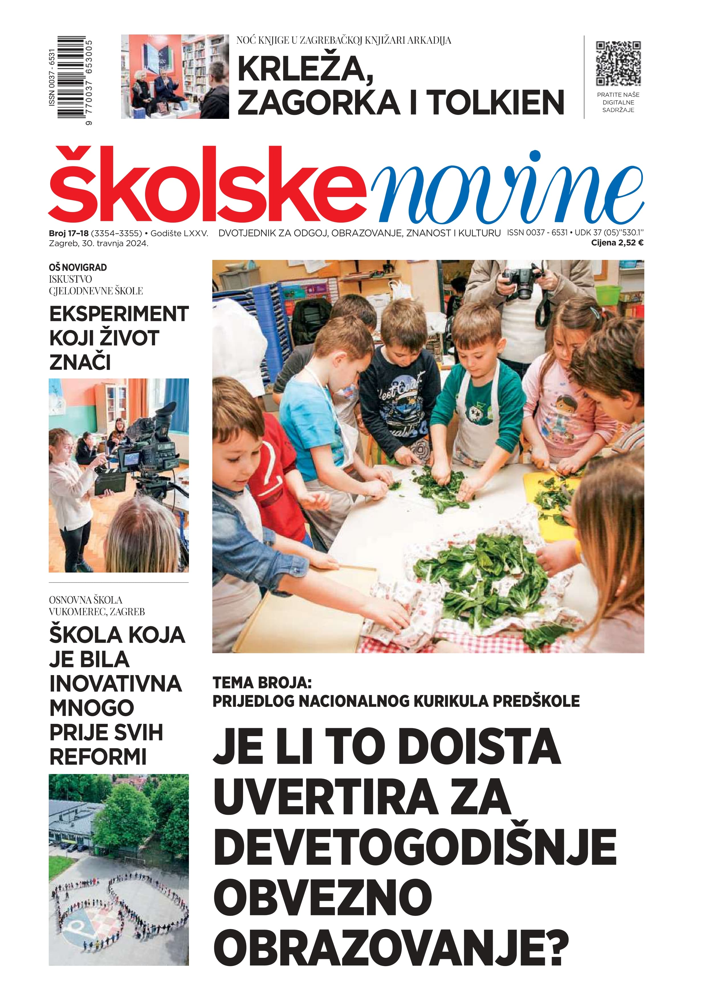 Je li to doista uvertira za devetogodišnje obvezno obrazovanje?